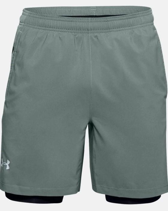 Under Armour Mens Launch SW 2-in-1 Shorts 