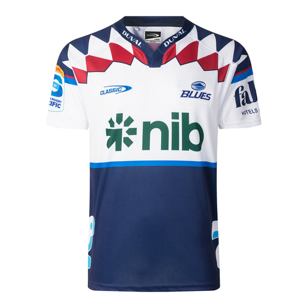 Classic Blues 2024 Super Rugby Adults Heritage Rugby Shirt