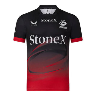 Castore Saracens Rugby 2025/26 Mens Home Rugby Shirt