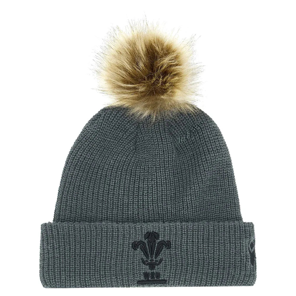 Macron Wales WRU Pompom Beanie