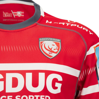 Macron Gloucester Rugby 2026/27 Kids Home Rugby Shirt