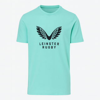 Castore Leinster Rugby 2025/26 Adults Presentation Logo Tee