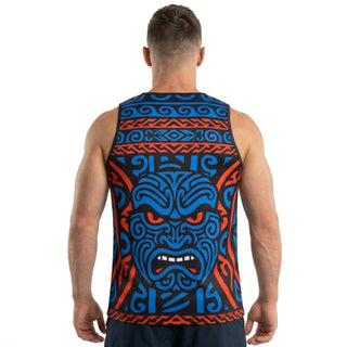Taiaha Fighting Maoris Mens Rugby Vest