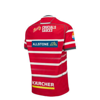 Macron Gloucester Rugby 2026/27 Kids Home Rugby Shirt