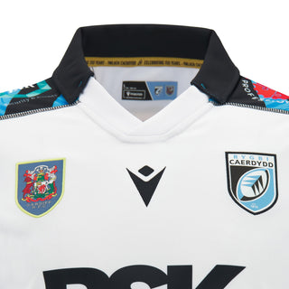 Macron Cardiff Rugby 2026/27 Kids Away Rugby Shirt