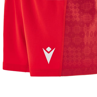 Macron Wales WRU 2025/26 Kids Home Rugby Shorts