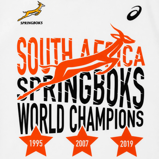 ASICS South Africa Springbok Adults World Champions T-Shirt
