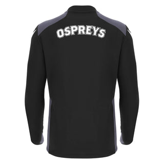 Macron Ospreys Rugby 2025/26 Mens Training Sweatshirt