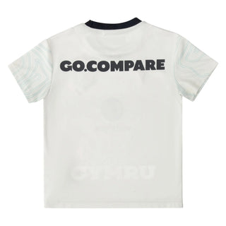 Macron Wales WRU 2025/26 Kids Away Rugby Shirt