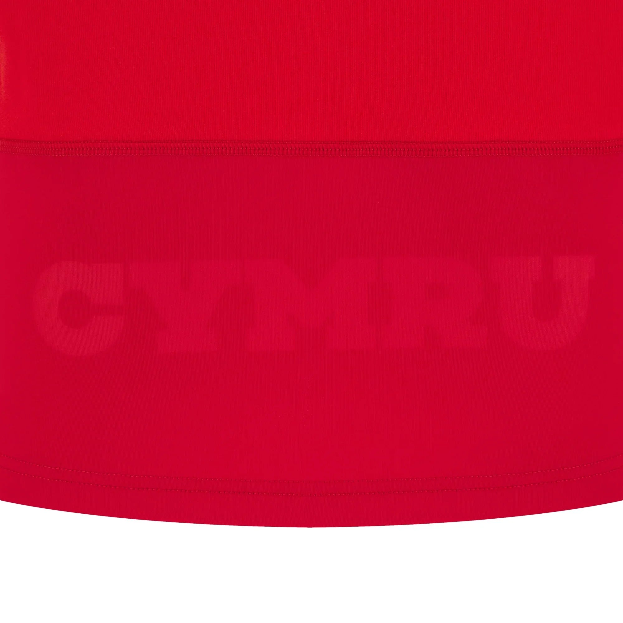 Macron Wales WRU 2025/26 Mens LS Home Cotton Rugby Shirt