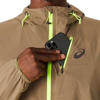 ASICS Fujitrail Mens Waterproof Running Jacket