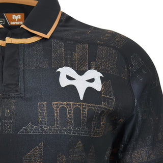 Macron Ospreys Rugby 2026/27 Kids Home Rugby Shirt
