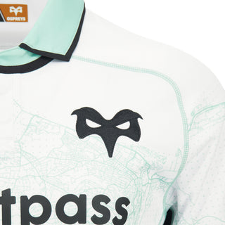 Macron Ospreys Rugby 2026/27 Mens Away Rugby Shirt