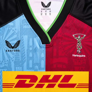 Castore Harlequins 2024/25 Mens Home Rugby Shirt