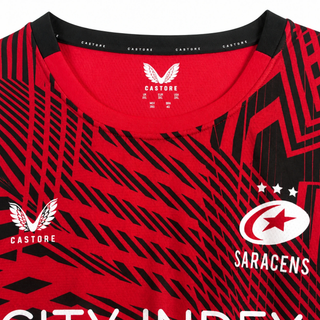 Castore Saracens Rugby 2023/24 Mens Coaches Training Vest