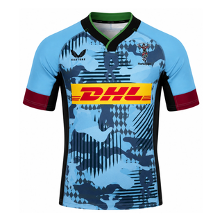 Castore Harlequins 2024/25 Mens Pro Scrummage Rugby Shirt