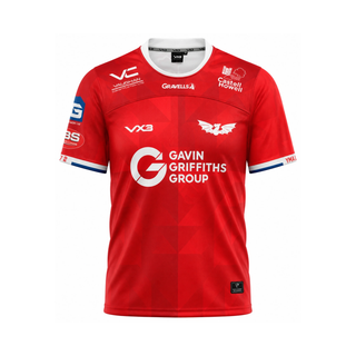 VX3 Scarlets 2026/27 Kids Home Rugby Shirt