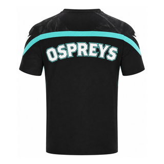 Macron Ospreys Rugby 2026/27 Mens Poly Training T-Shirt
