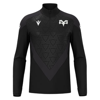 Macron Ospreys Rugby 2026/27 Mens Training 1/4 Zip Top