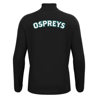 Macron Ospreys Rugby 2026/27 Mens Training 1/4 Zip Top