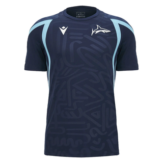 Macron Sale Sharks 2026/27 Mens Player Training T-Shirt