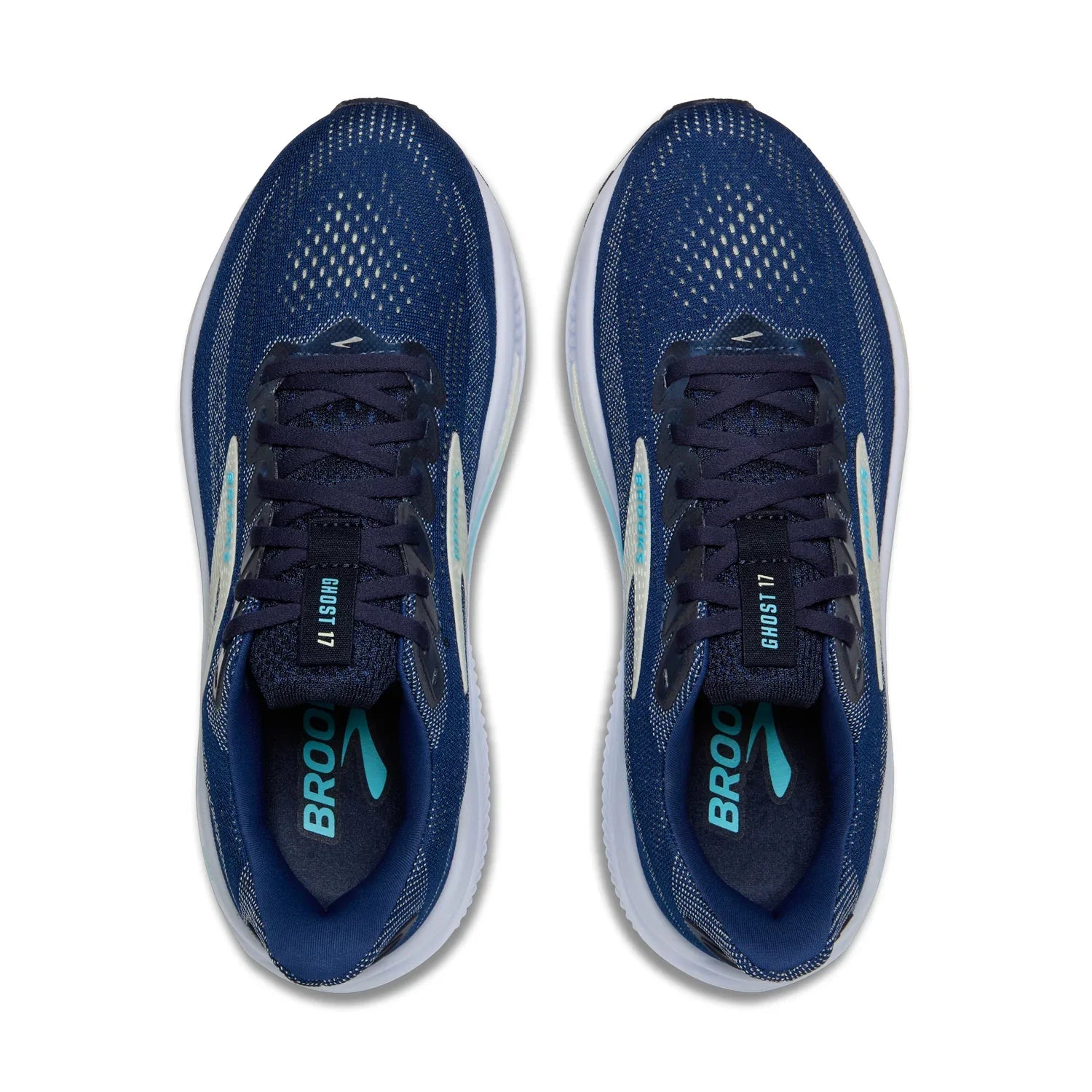 Brooks Ghost 17 Womens 1D Wide Road Running Shoes