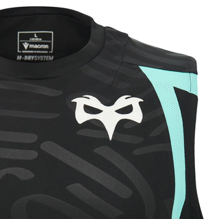 Macron Ospreys Rugby 2026/27 Mens Poly Training Vest