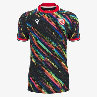 Macron Gloucester Rugby 2025/26 Mens Training Rugby Shirt