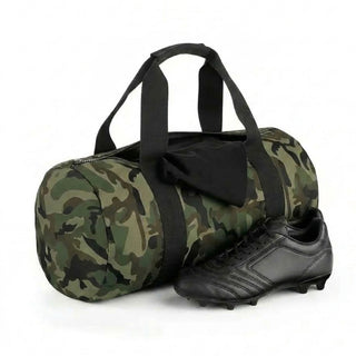 Bagbase Camo Barrel Bag