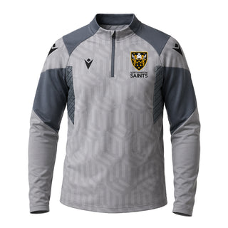 Macron Nothampton Saints Mens Training 1/4 Zip Top