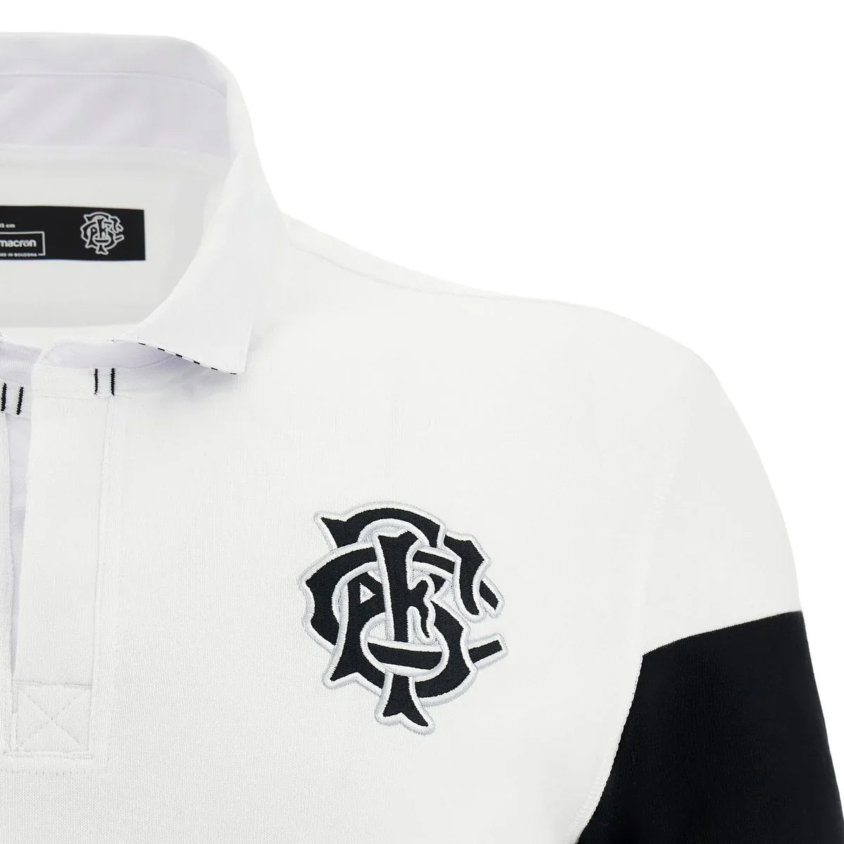 Macron Barbarian 23/24 Mens Home Cotton LS Rugby Shirt