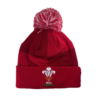 Macron Wales WRU 2025/26 Pom Pom Beanie