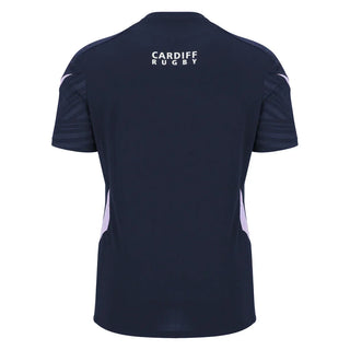 Macron Cardiff Rugby 2025/26 Mens Training Poly T-Shirt