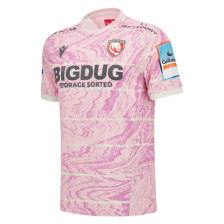 Macron Gloucester Rugby 2026/27 Mens Away Rugby Shirt