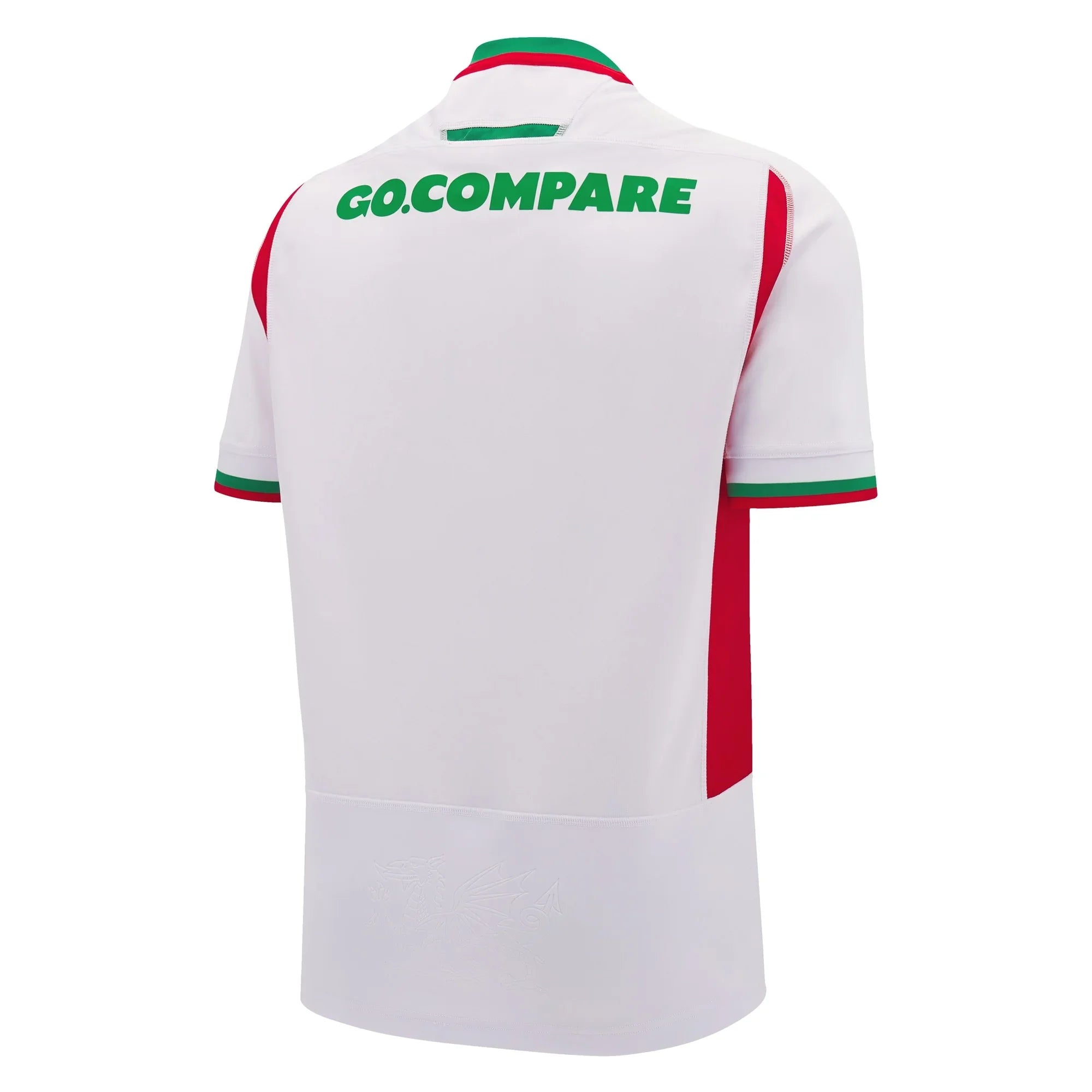 Macron Wales WRU 2024/25 Adults Six Nations Away Rugby Shirt