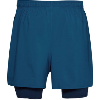 Under Armour Mens Qualifier 2-In-1 Shorts Blue