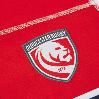 Macron Gloucester Rugby Home 4ED Rugby Shirt