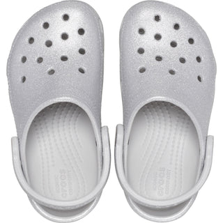 Crocs Classic Toddlers Girls Glitter Clogs