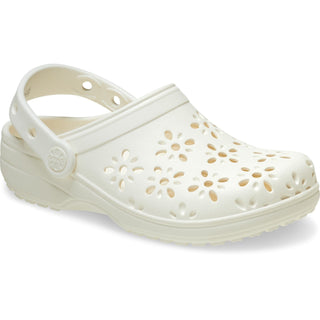 Crocs Classic Floral Cut Out Womens Clogs