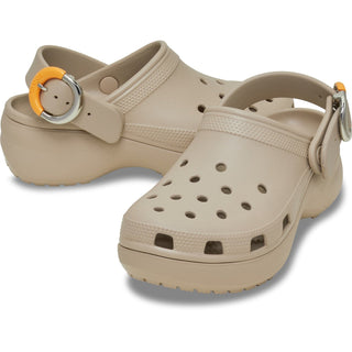 Crocs Classic Buckle Womens Platform Clogs
