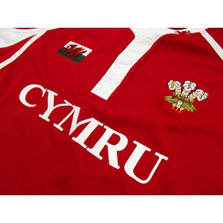 Manav Kids Cooldry Taped Wales Rugby Shirt