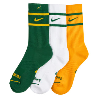 Nike South Africa Springboks 3-Pack Crew Socks