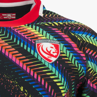 Macron Gloucester Rugby 2025/26 Mens Training Rugby Shirt