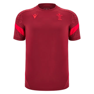 Macron Wales WRU 2025/26 Mens Players Training T-Shirt