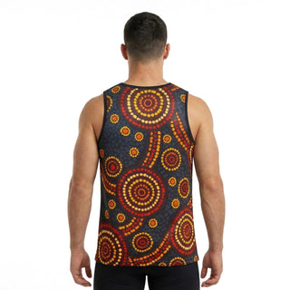 Bondi Beach Marlins Mens Rugby Vest