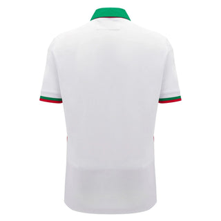 Macron Wales WRU 2024/25 Adults Six Nations Away Cotton Rugby Shirt