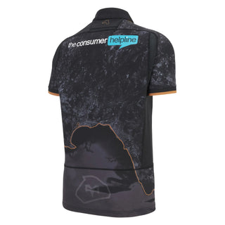 Macron Ospreys Rugby 2025/26 Mens Home Slim Fit Rugby Shirt