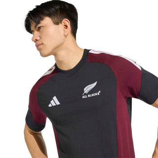 adidas New Zealand All Blacks 2026/27 Mens Rugby Cotton T-Shirt