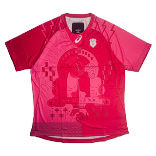 ASICS Stade Francais 2015/16 Mens Away Match Fit Rugby Shirt