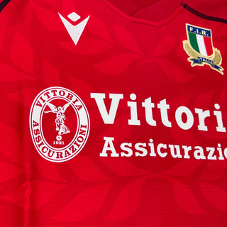 Macron Italy FIR 23/24 Mens Training Rugby Shirt